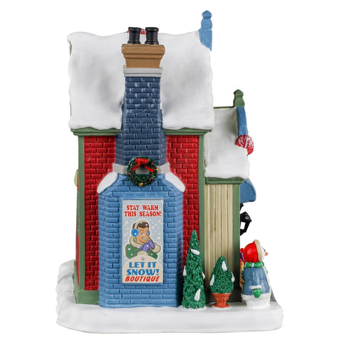 Magasin de tricot "Let it snow" - Village Lemax