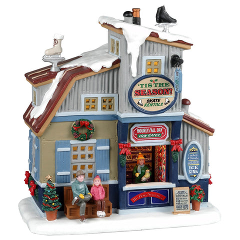 Prêt de patins - Village Lemax