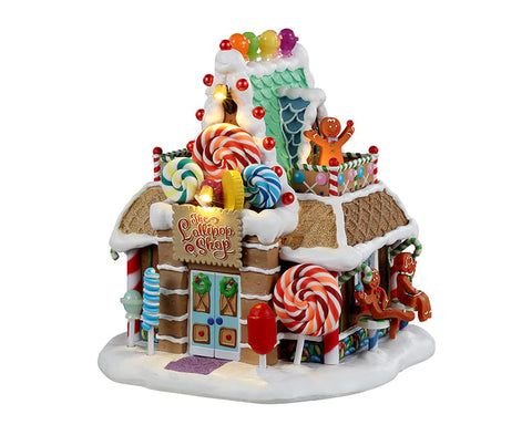 La boutique de sucettes, b/o (4.5v) - Village Lemax