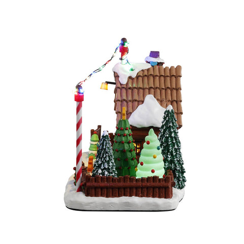 La ferme des arbres de lou, b/o (4.5v) - Village Lemax