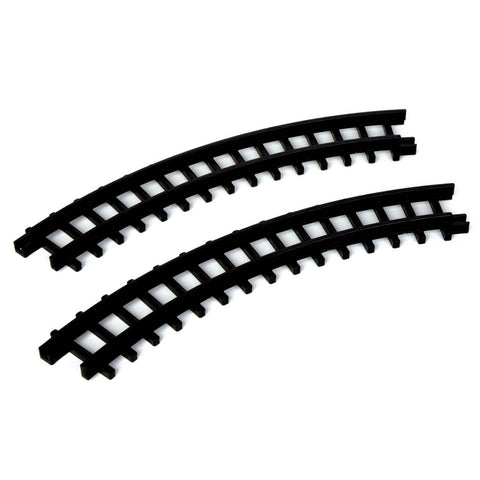 Rail courbé pour train électrique, lot de 2 - Village Lemax