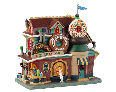 Les beignets et le café de Danny - Village Lemax