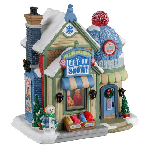 Magasin de tricot "Let it snow" - Village Lemax