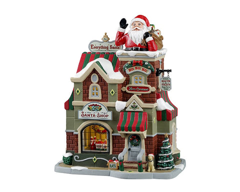 Le magasin de pére noël - Village Lemax