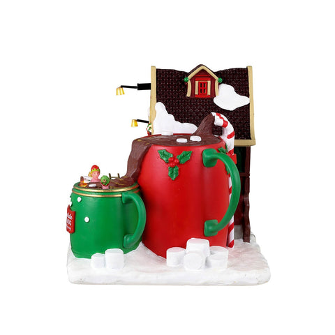 Spa chocolat chaud, b/o (4.5v) - Village Lemax