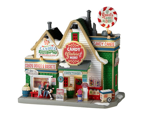 Bonbons en abondance et plus, b/o (4.5v) - Village Lemax