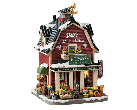La ferme et le floral de Deb - Village Lemax