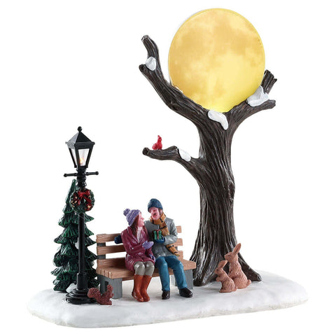 Romance sous la lune, b/o (4.5v) - Village Lemax